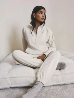 Best Next Fleece Joggers Ecru