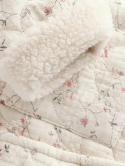 Discount Next Ecru Floral Baby Crinkle Jersey Coat (0mths-2yrs)