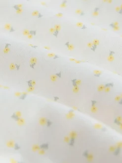 Online Next Strappy Printed Cami Vests 3 Pack (1.5-16yrs) Ecru Floral