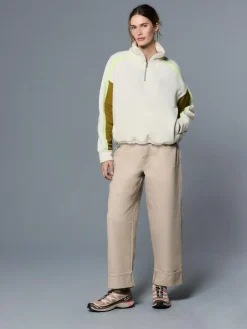 Next Half Zip Fleece with Colourblock Panels^Women Hoodies & Sweatshirts|Coats & Jackets