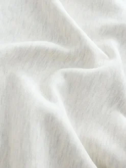 Next Ecru Marl Regular Fit Heavyweight Cotton Rich Crew Neck Sweatshirt^ Nightwear|Sweatshirts & Hoodies