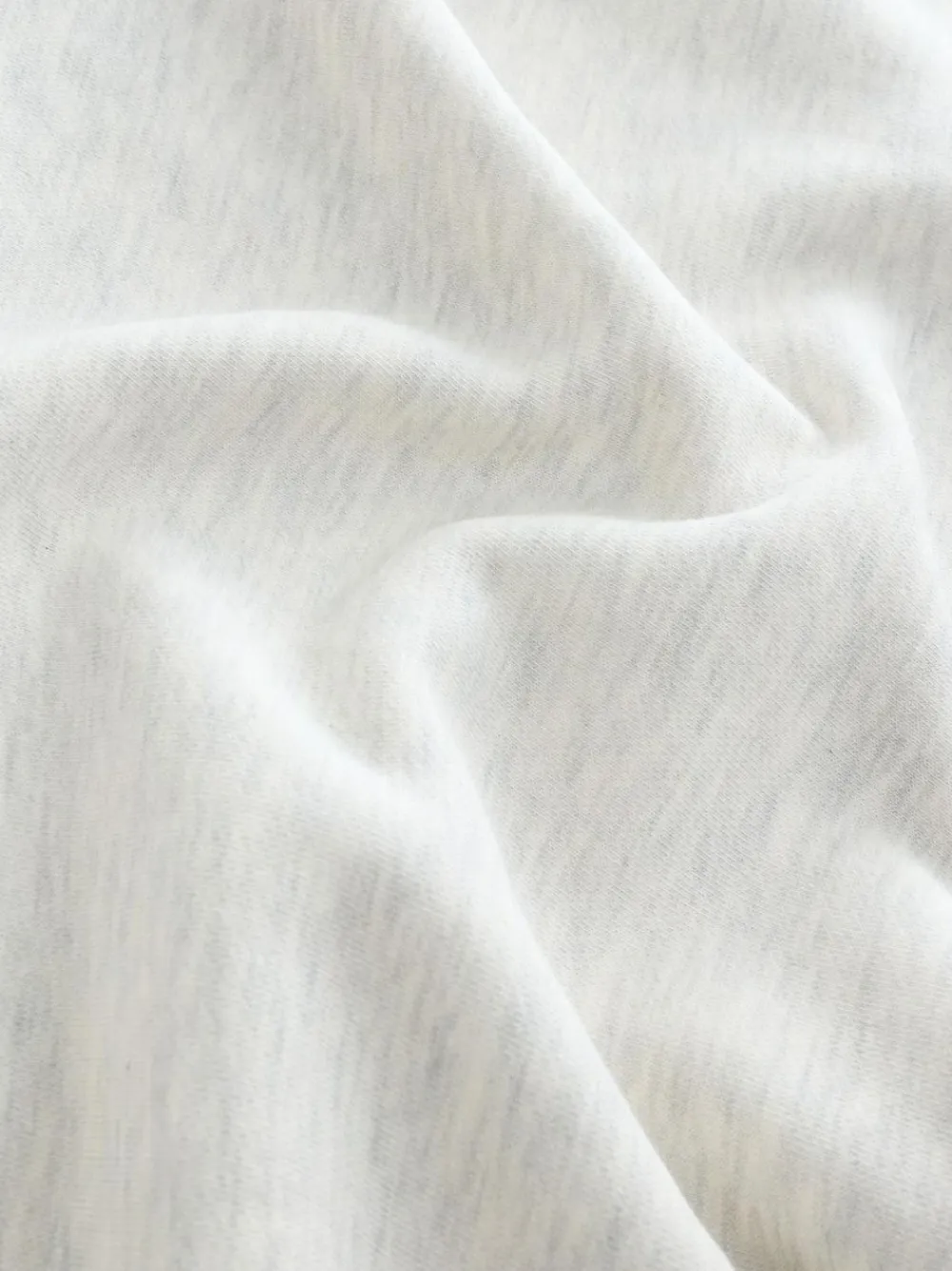 Next Ecru Marl Regular Fit Heavyweight Cotton Rich Crew Neck Sweatshirt^ Nightwear|Sweatshirts & Hoodies