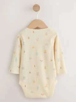 Best Next Ecru My First Easter Long Sleeve Baby Bodysuit