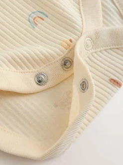 Best Next Ecru My First Easter Long Sleeve Baby Bodysuit