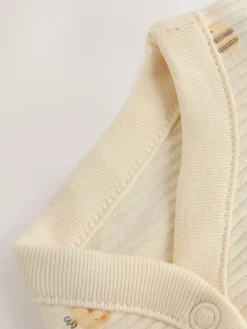 Best Next Ecru My First Easter Long Sleeve Baby Bodysuit