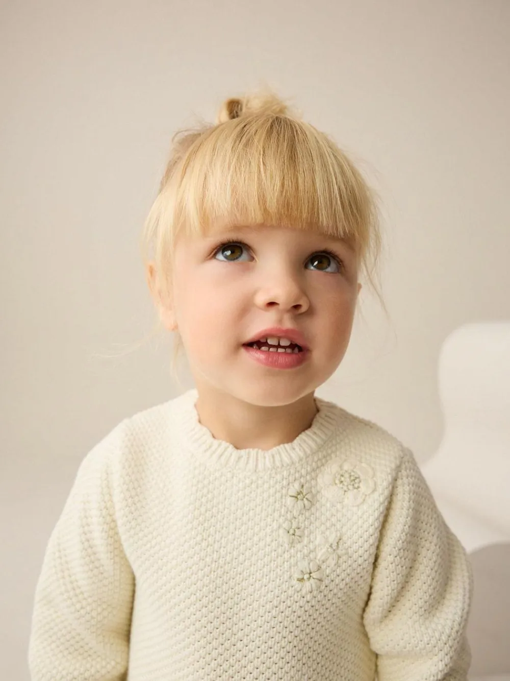 Next Ecru Occasion Dress (3mths-10yrs)^ Baby Girls|Knitwear