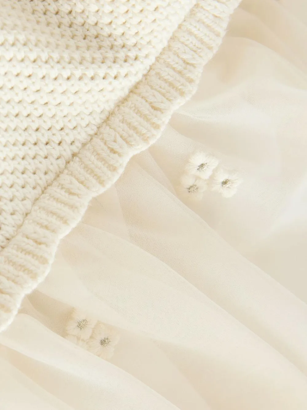 Next Ecru Occasion Dress (3mths-10yrs)^ Baby Girls|Knitwear