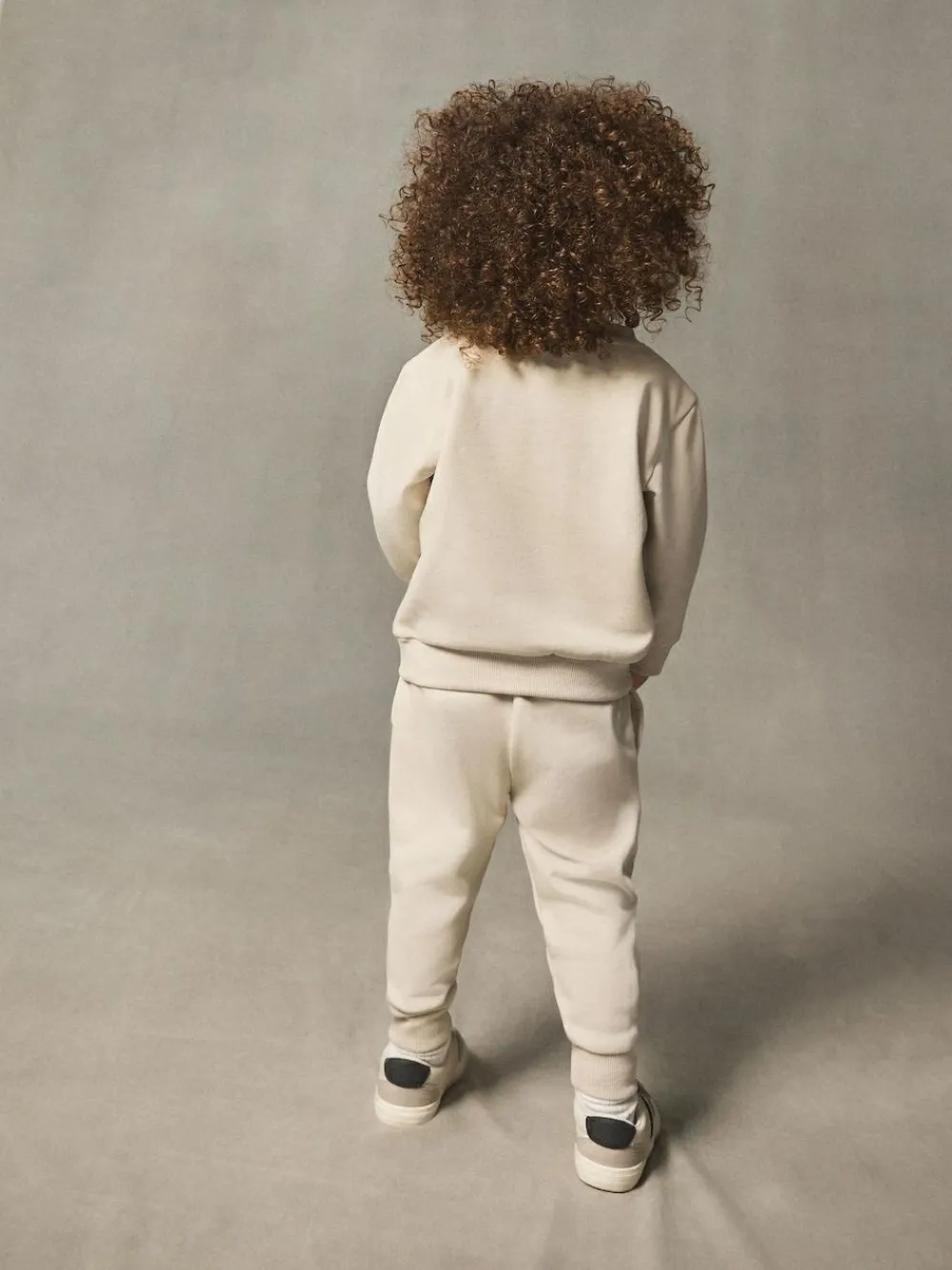 Next Ecru Off White Plain Sweatshirt And Joggers Set (3mths-7yrs)^BOY Sweatshirts & Hoodies|Sweat Pants