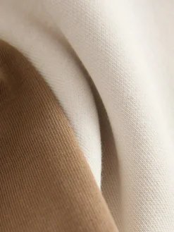 Online Next Utility Sweatshirt and Super Skinny Joggers Set (3mths-7yrs) Ecru Off White