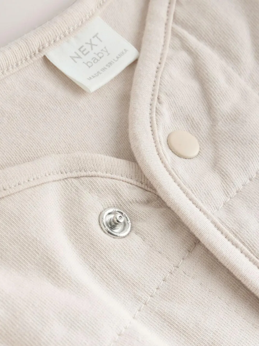 Hot Next Ecru Quilted Milk Club Baby Jacket