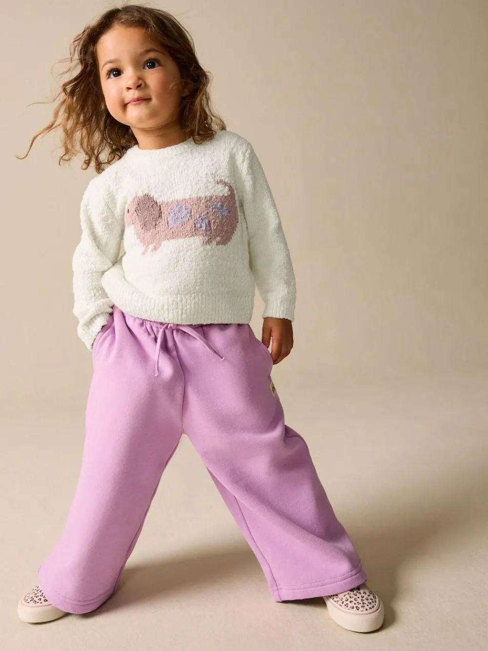 Next Ecru Sausage Dog Jumper (3mths-7yrs)^ Knitwear|Knitwear