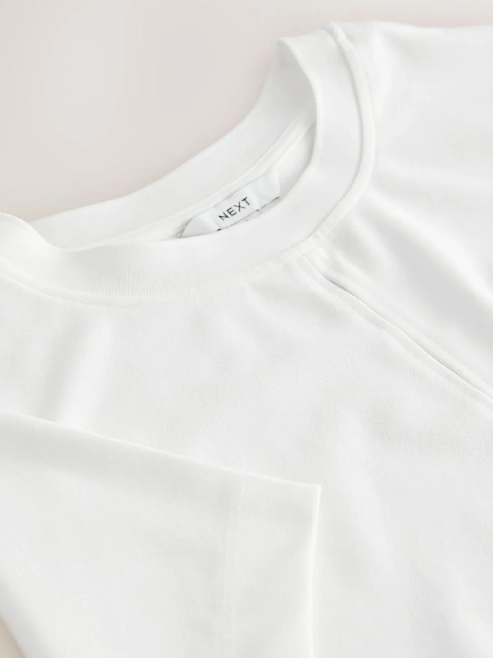 Next Short Sleeve Keyhole Crew Neck Top^Women Tops & T-Shirts|Blouses & Shirts