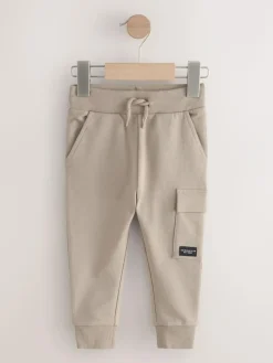 Next Ecru Skinny Utility Joggers (3mths-7yrs)^BOY Cosy Club|Jeans & Joggers