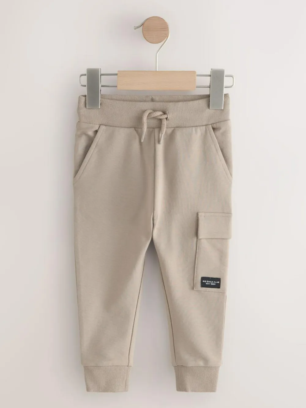 Next Ecru Skinny Utility Joggers (3mths-7yrs)^BOY Cosy Club|Jeans & Joggers