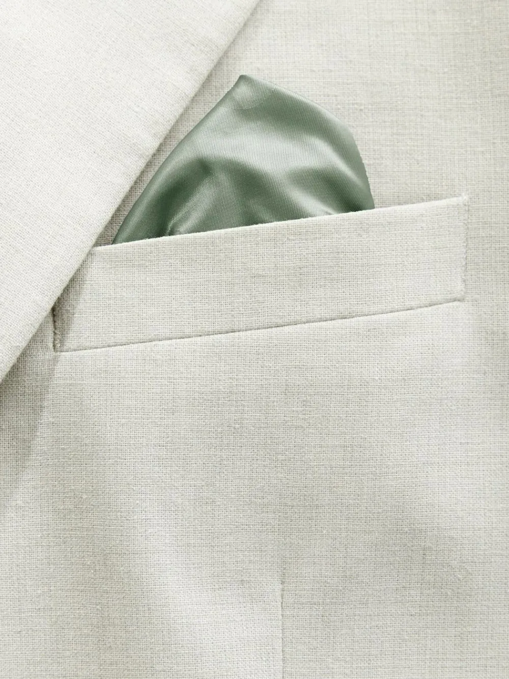 Next Ecru Tailored Fit Linen Blend Texture Suit Jacket^ Suits & Tuxedos