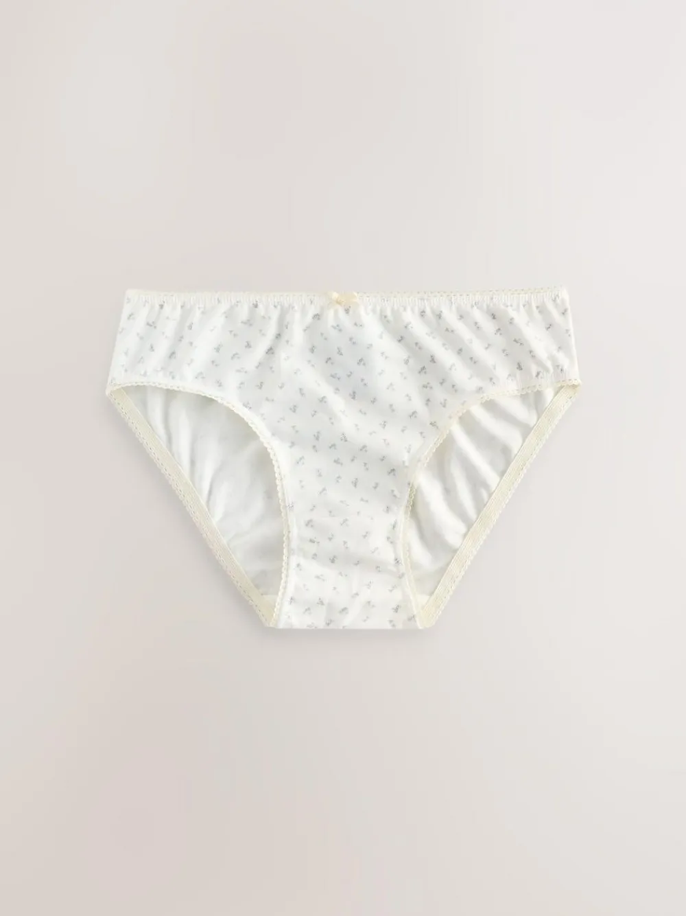 New Next Bikini Briefs 5 Pack (1.5-16yrs) Ecru White