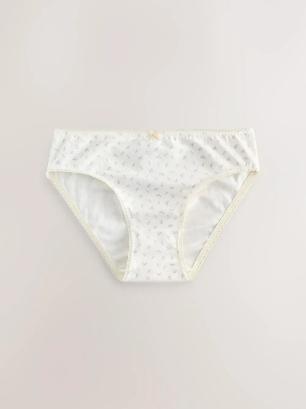 New Next Bikini Briefs 5 Pack (1.5-16yrs) Ecru White