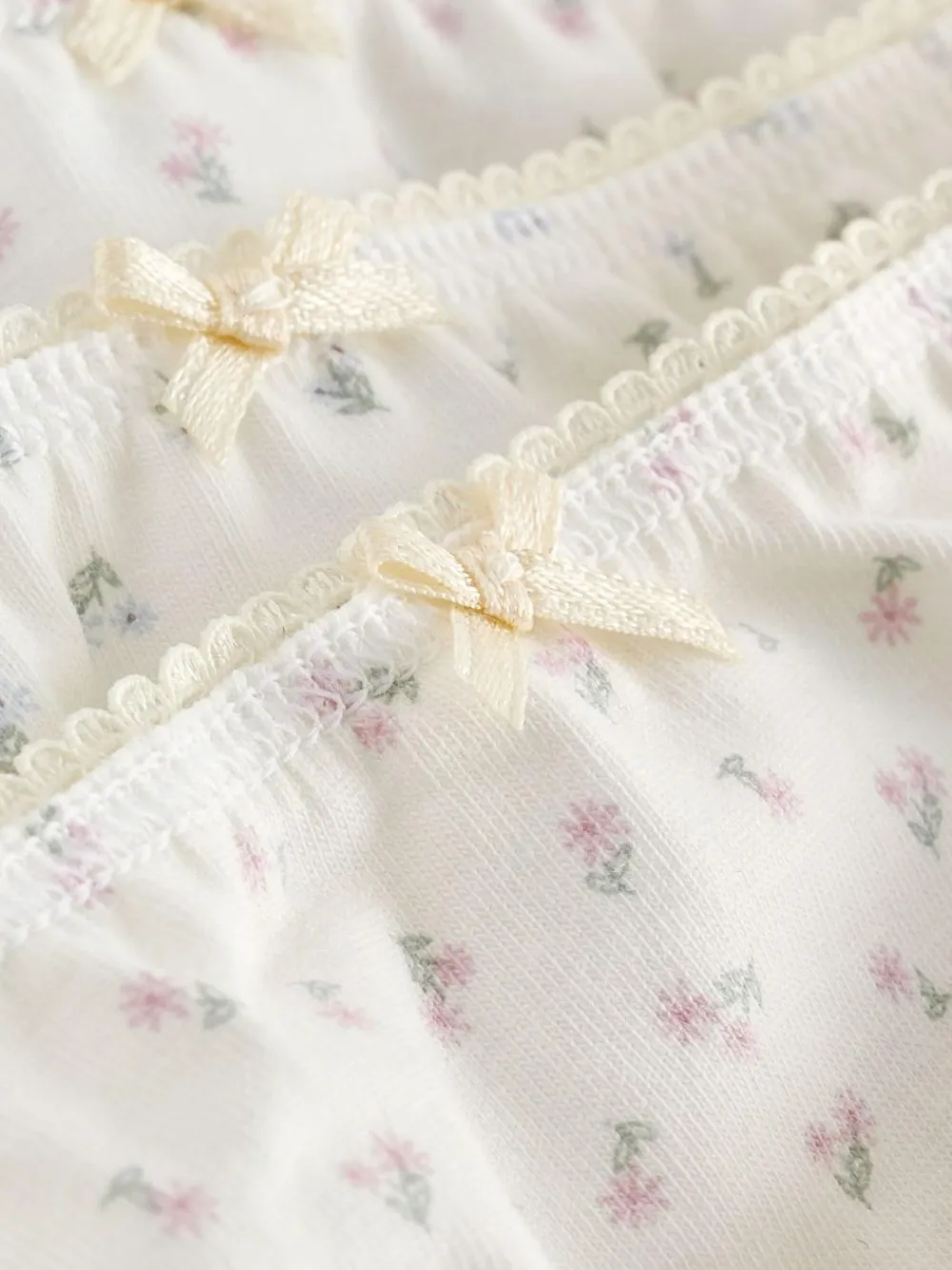 New Next Bikini Briefs 5 Pack (1.5-16yrs) Ecru White