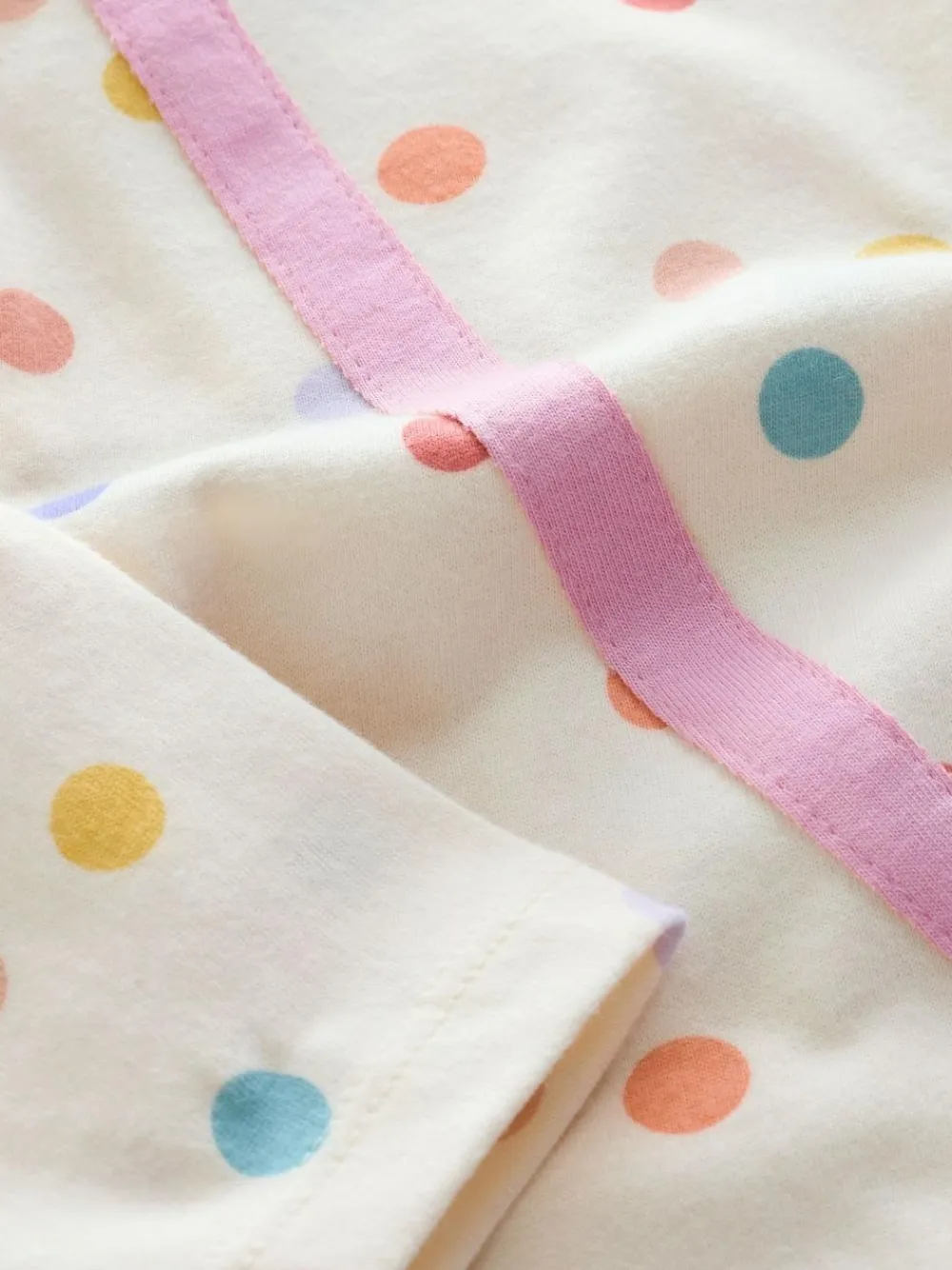 Next Ecru White Rainbow Long Sleeve Bag Top (3mths-7yrs)^ Tops|Tops