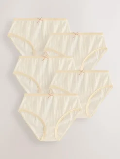 Next Texture Briefs 5 Pack (1.5-16yrs)^ Underwear