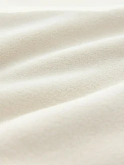 Online Next Utility Style Polar Fleece Ecru White