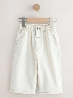 Next Ecru Wide Leg Jeans (3mths-7yrs)