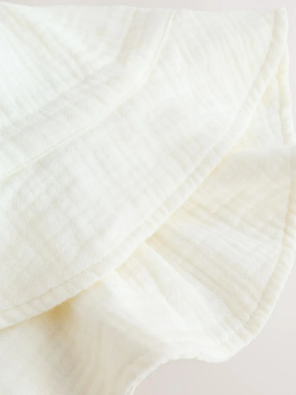 Next Ecru Woven Crinkle Baby Bucket Hat (0mths-2yrs)^ Hats & Scratch Mitts|Newborn Accessories