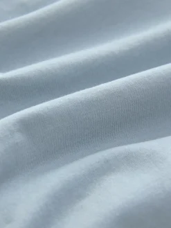 Next Ecru/Blue/Green/Neutral Mushroom/Grey/Stone Regular Fit Essential Cotton T-Shirts 6 Pack^ Nightwear|Tops & T-Shirts