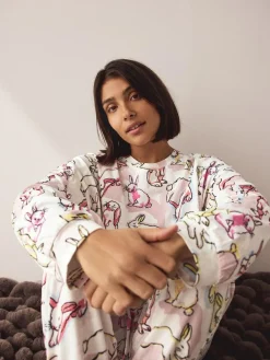 Next Long Sleeve Pyjamas^Women Nightwear|All Night & Lounge