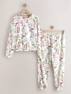 Next Long Sleeve Pyjamas^Women Nightwear|All Night & Lounge