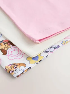 Next Ecru/Pink Paw Patrol Vests 3 Pack (2-8yrs)