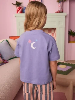 Eleanor Bowmer Blue Moon Child 100% Cotton T-Shirt^ T-Shirts