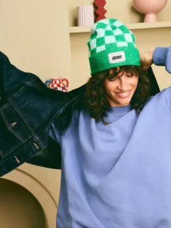 Eleanor Bowmer Check Beanie