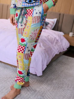 Online Eleanor Bowmer Pyjamas Multi Patchwork