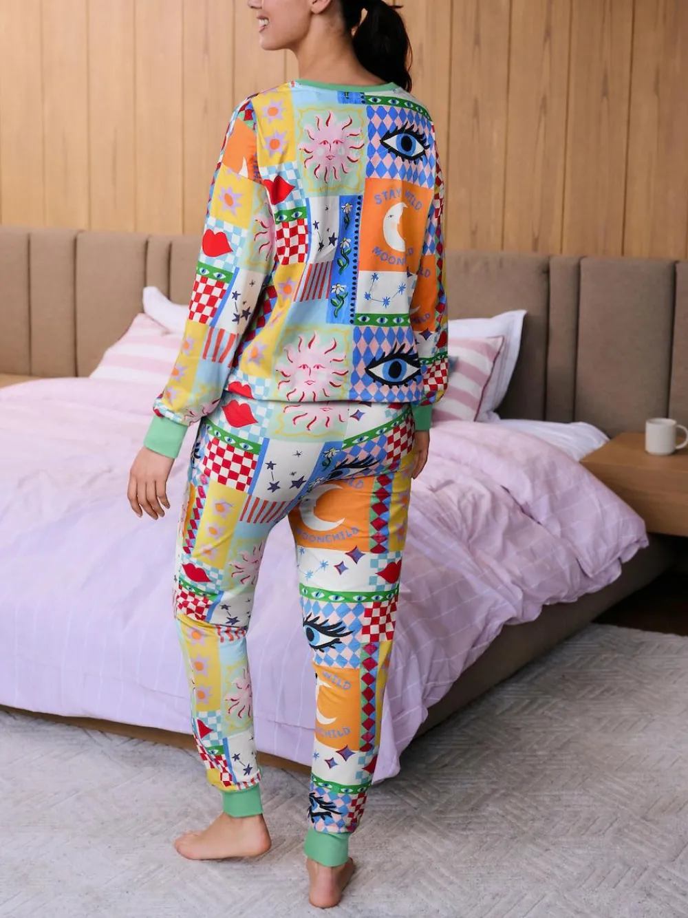 Online Eleanor Bowmer Pyjamas Multi Patchwork