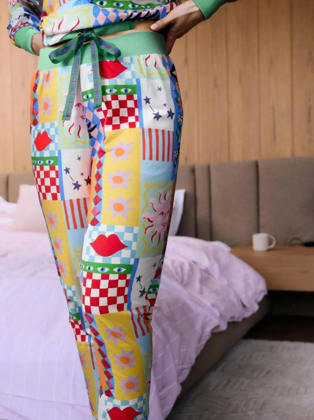 Online Eleanor Bowmer Pyjamas Multi Patchwork