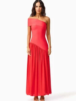 Elliatt Orange Jesselle Asymmetrical Bandage Dress^Women Maxi Dresses