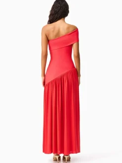 Elliatt Orange Jesselle Asymmetrical Bandage Dress^Women Maxi Dresses