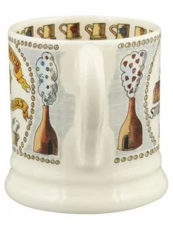 Emma Bridgewater Cream 40 Years 1985-2025 1/2 Pint Mug^ Mugs & Cups|Branded Kitchenware