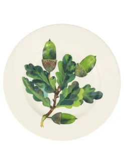 Emma Bridgewater Cream Acorns 8 1/2 Inch Side Plate^ Dinner Sets & Pasta Bowls|Branded Kitchenware