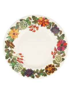 Emma Bridgewater Cream Autumn Flowers 10 1/2 Inch Dinner Plate^ Dinner Sets & Pasta Bowls|Branded Kitchenware