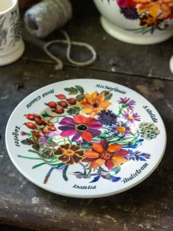Emma Bridgewater Cream Autumn Flowers 8 1/2 Inch Side Plate