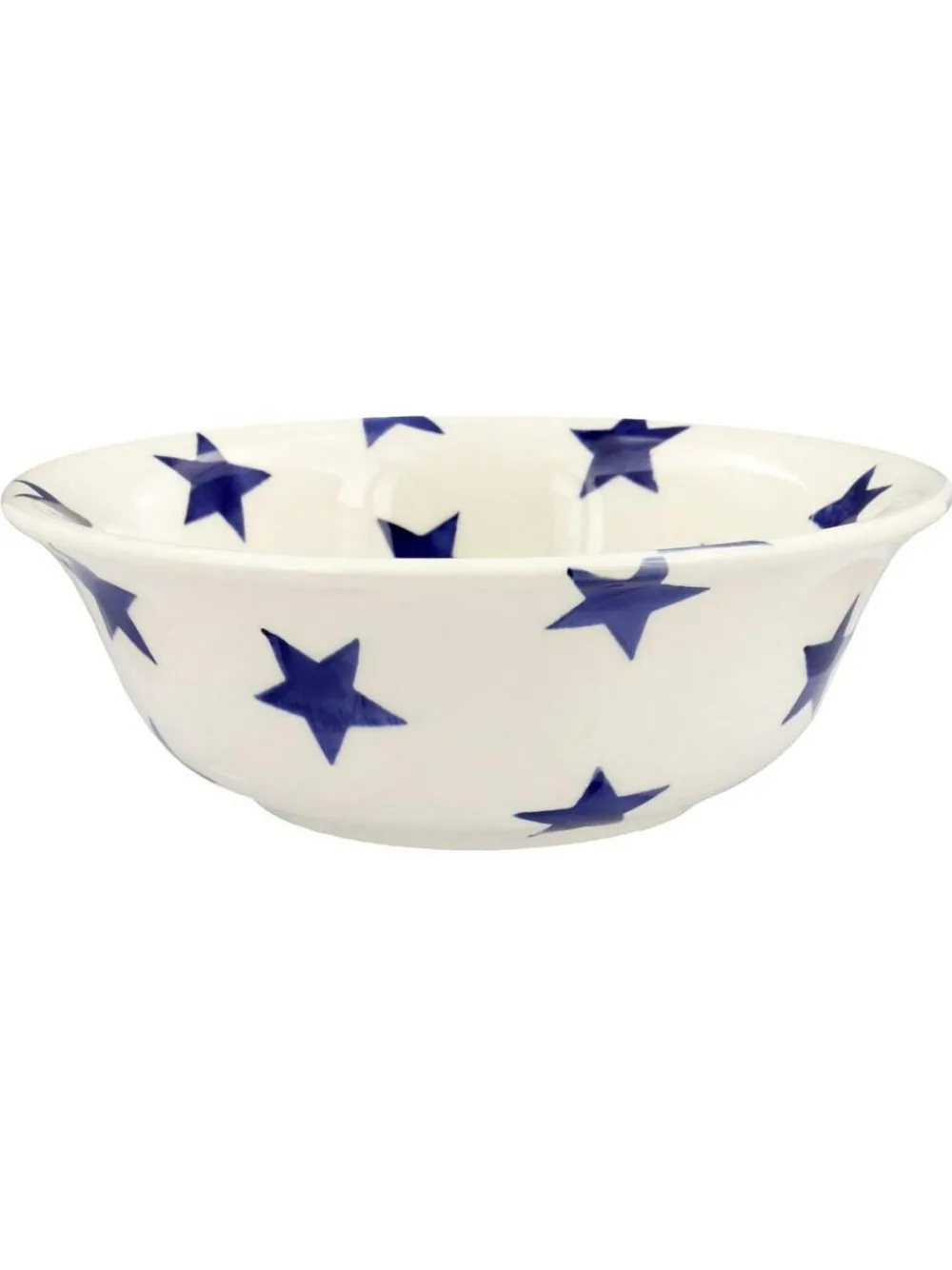 Emma Bridgewater Cream Blue Star Cereal Bowl^ Dinner Sets & Pasta Bowls