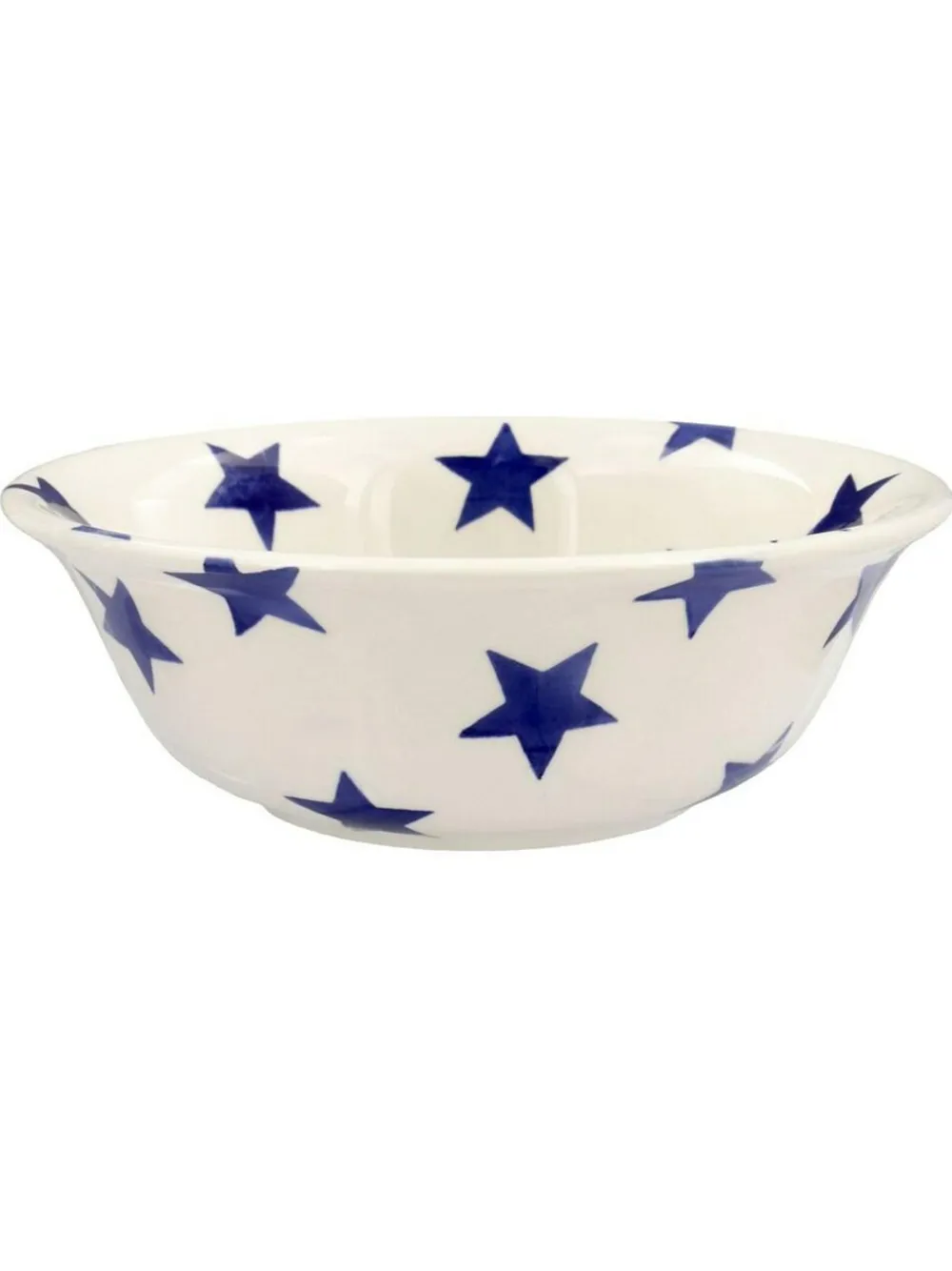 Emma Bridgewater Cream Blue Star Cereal Bowl^ Dinner Sets & Pasta Bowls