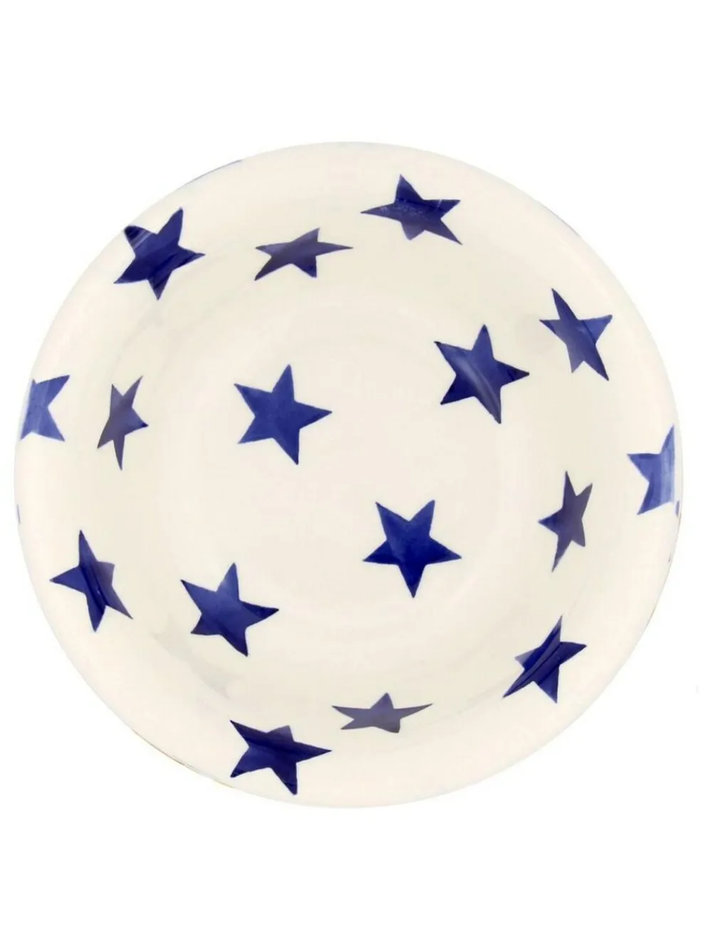 Emma Bridgewater Cream Blue Star Cereal Bowl^ Dinner Sets & Pasta Bowls