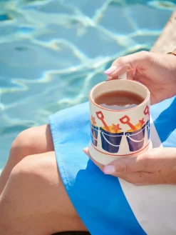 Emma Bridgewater Cream Bucket & Spade 1/2 Pint Mug^ Mugs & Cups