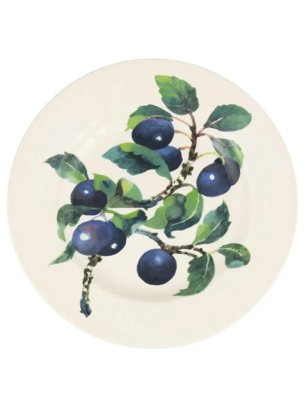 Sale Emma Bridgewater Cream Damson 8 1/2 Inch Side Plate