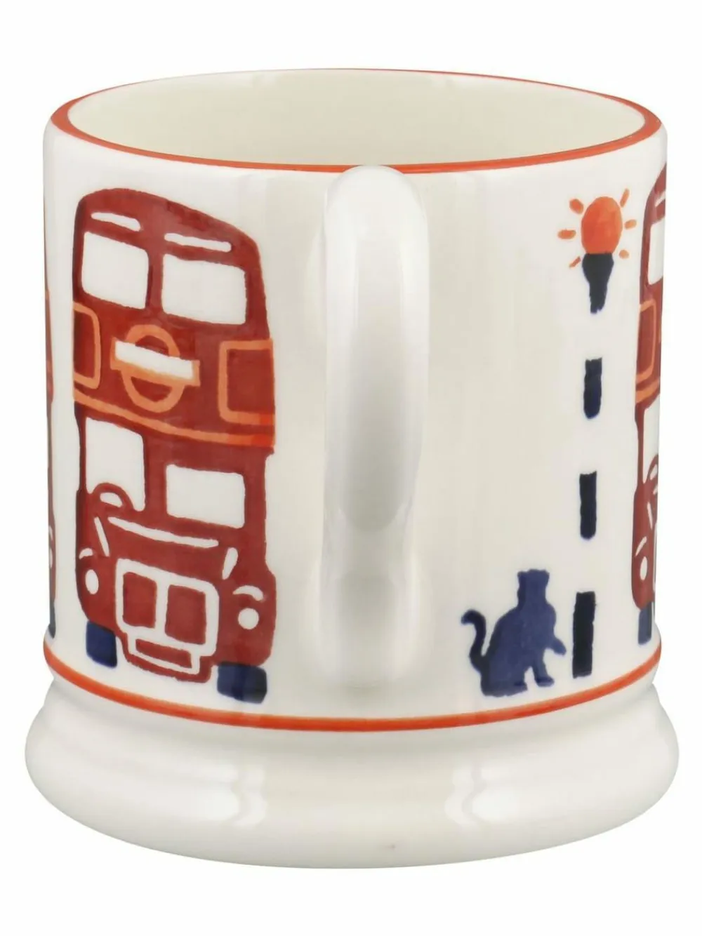 Emma Bridgewater Cream London Bus 1/2 Pint Mug^ Mugs & Cups|Branded Kitchenware