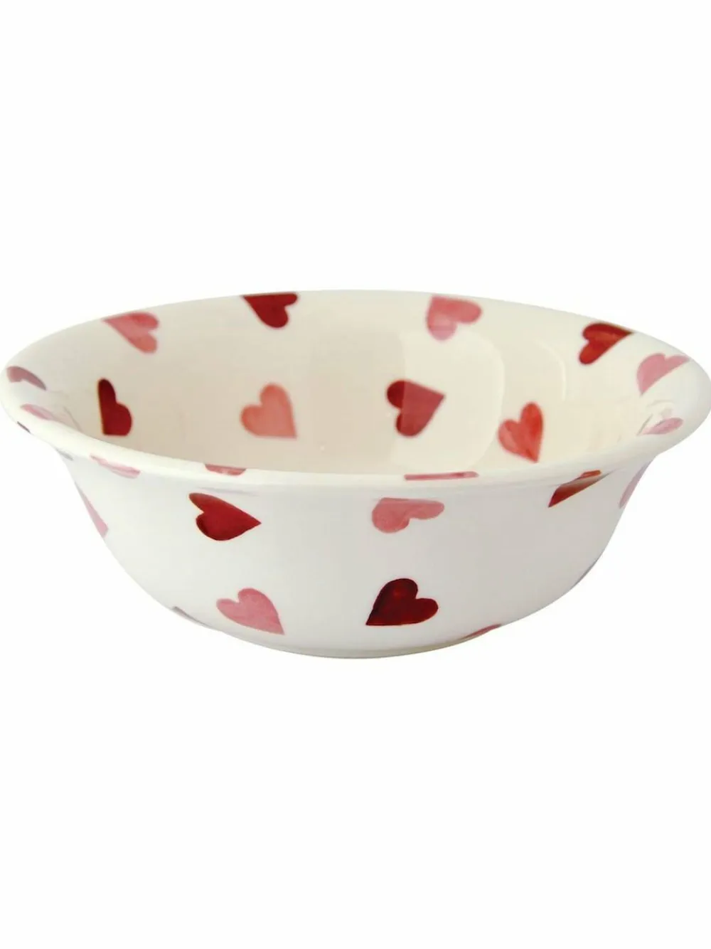Sale Emma Bridgewater Cream Pink Hearts Cereal Bowl