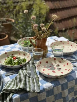 Outlet Emma Bridgewater Cream Pink Hearts Medium Pasta Bowl